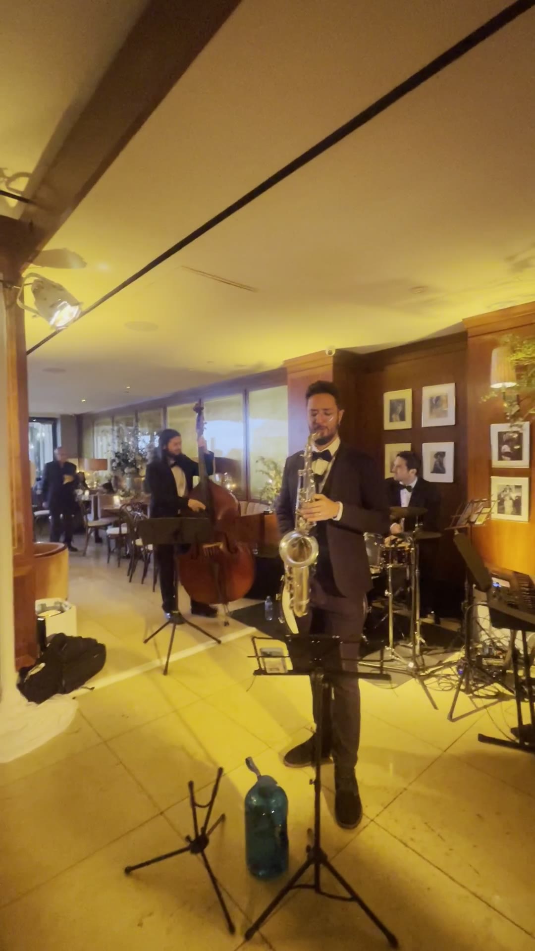 Wedding Instrumental Jazz Quartet at the Sunset Towers