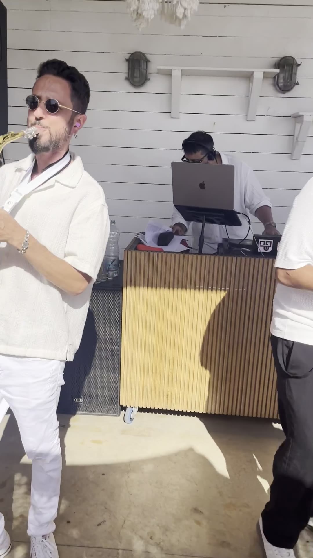 Live on DJ Sax - Israel Beach Wedding